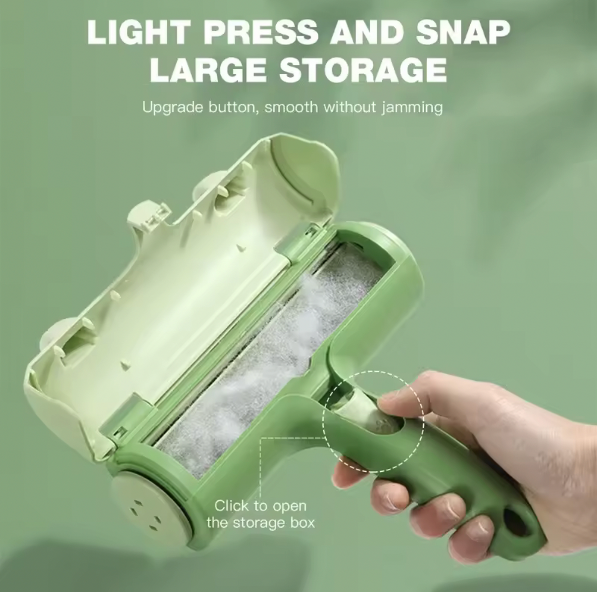 Premium pet har roller for small dog owners - Self cleaning design