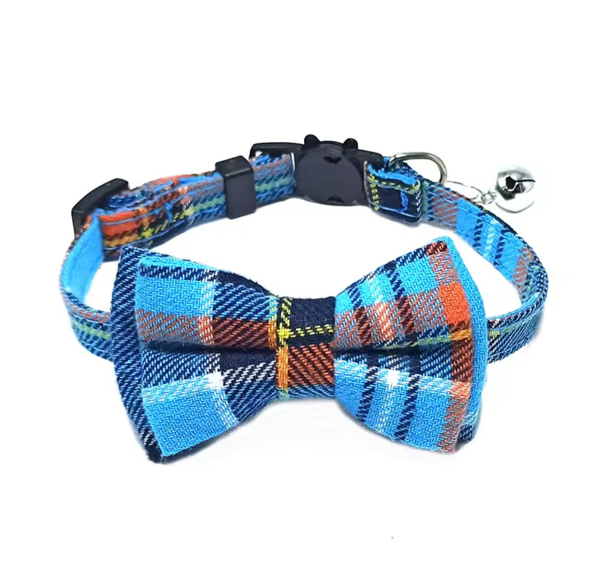 Adjustable Bow Tie Collar for Small Dogs - Stylish & Safe with Breakaway Buckle