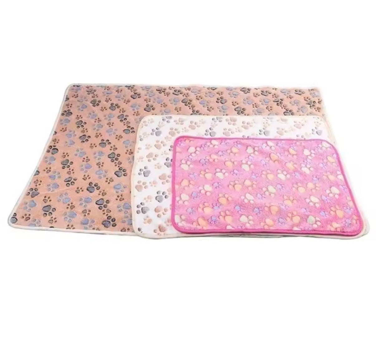 Soft Fleece Blanket for Small Dogs - Cozy Pet Throw (3 Sizes)