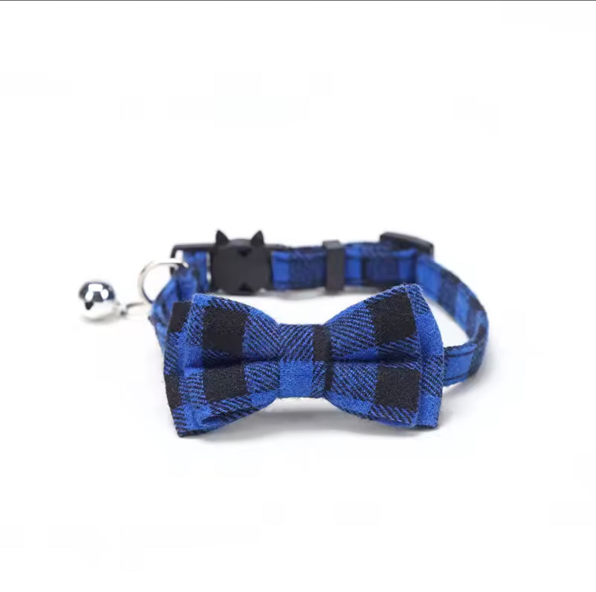 Adjustable Bow Tie Collar for Small Dogs - Stylish & Safe with Breakaway Buckle